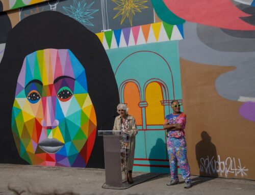 Cádiz: la obra del artista Okuda San Miguel supone el pistoletazo de salida al proyecto de integración del puerto en la ciudad