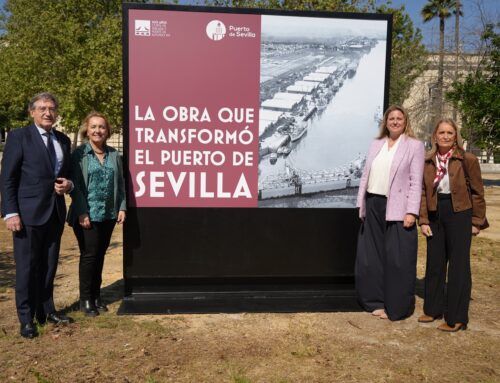 La exposición ‘La obra que transformó el Puerto de Sevilla’ conmemora el centenario de la Corta de Tablada y del Puente de Hierro