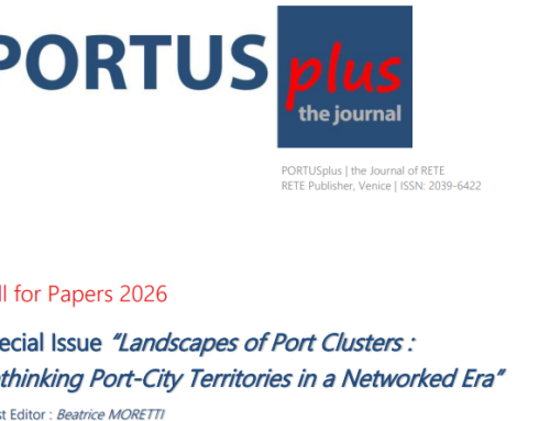 PORTUSplus abre la convocatoria para el número especial “Landscapes of Port Clusters”
